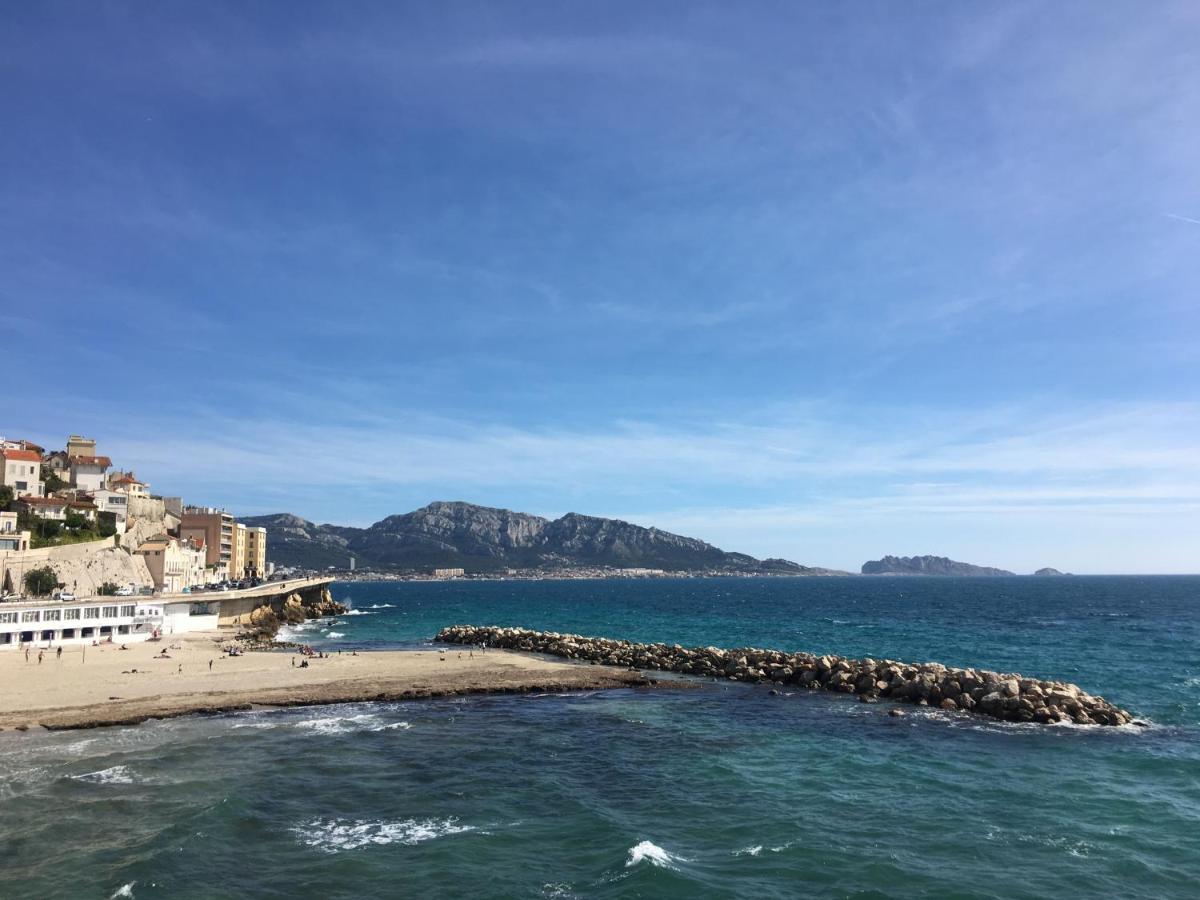 T2 Equipe Au Calme + Terrasse A 1 Km De La Mer Marsiglia Esterno foto